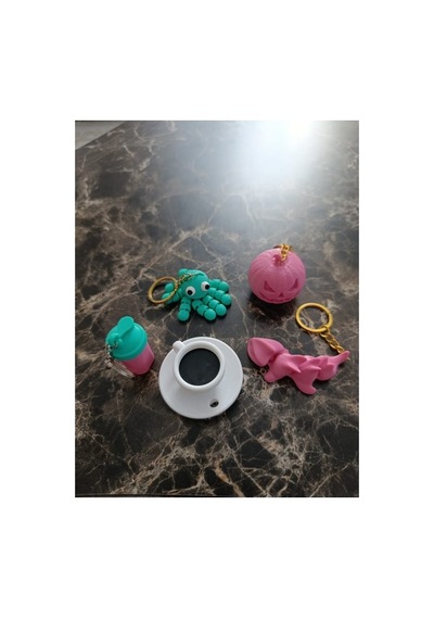 Urartu 3d 5'li Karışık Anahtarlık Model:hbcv0000b2upgu