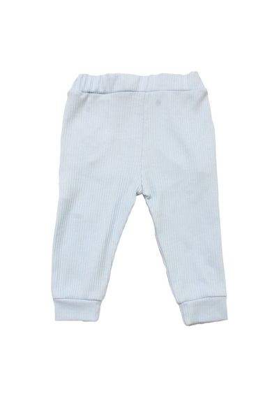 Bebegen Unisex Mavi Fitilli Cepli Penye Pantolon Tek Alt Çok Renkli