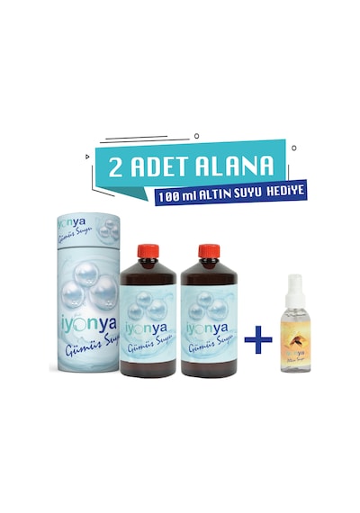 2lt Gümüş Suyu 100ml Altın Suyu Hediye
