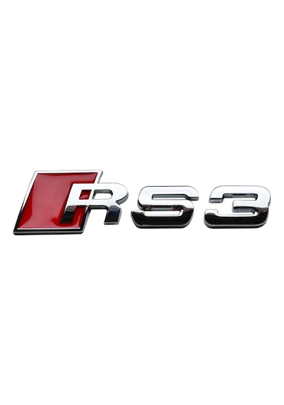 Audı Rs3 Uyumlu Yazı - Bagaj Arması Krom