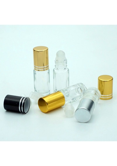 Boş Parfüm Şişesi 3 ML 10 Adet Sarı Kapaklı Roll-on Boş Şişe