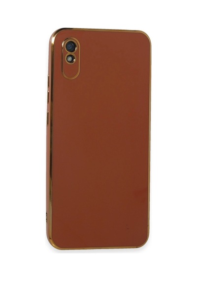 Xiaomi Redmi 9a Kılıf Volet Silikon - Kırmızı -