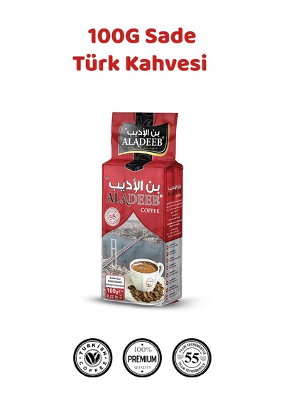 Aladeeb Sade Türk Kahvesi 100 G