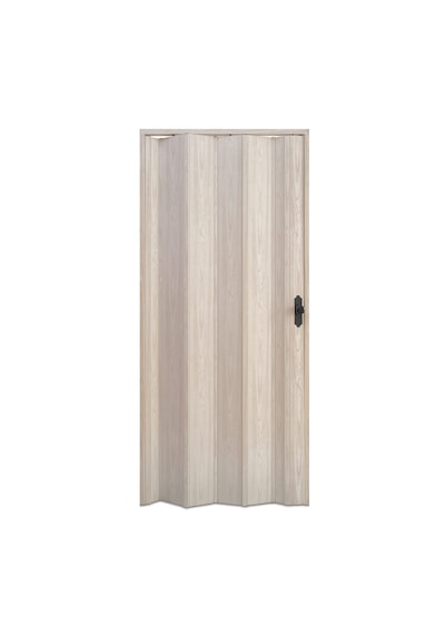 Faran Dekorasyon 115 x 230 Akçaağaç Renk Camsız Pvc Akordiyon Katlanır Kapı - FRNAKMODEL-121