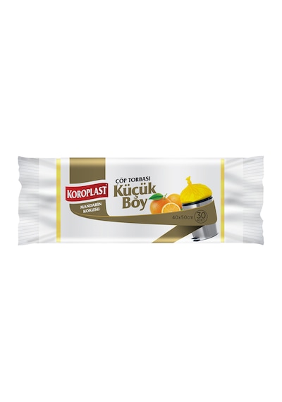 Koroplast Mandarin Çöp Torbası Küçük Boy 30'lu