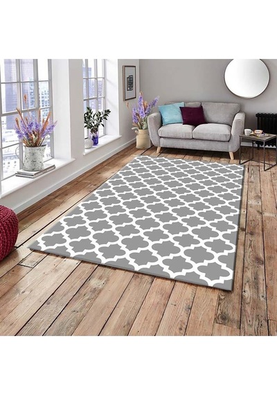 Ideal Kadife 4 M2 Ve 6 M2 Seçenekli Lastikli Halı Örtüsü Id109
