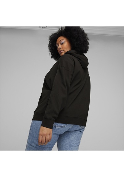 Puma Her Full-zip Hoodie Kadın Sweatshirt-siyah Siyah