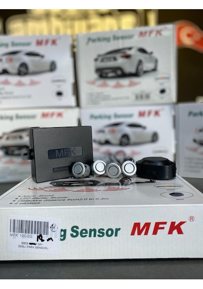 Mfk Universal Park Sensörü Dijital Görüntü Ve Sesli Gri 19mm