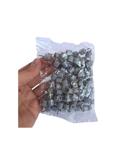 Çivili Raf Pimi Duvar Dolap Mobilya Pimi Sert Plastik Raf Tutucu Gri 100 Adet Tekli 1 Paket