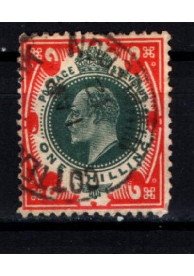 İngiltere 1902 Kral Edward Vıı 1sh Ws2231