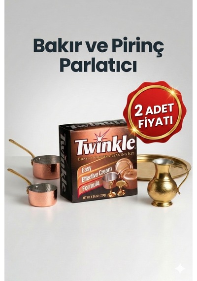 Bakır Ve Pirinç Temizleme Seti Sünger Dahil Bass & Copper İthal Ürün 2 Adet