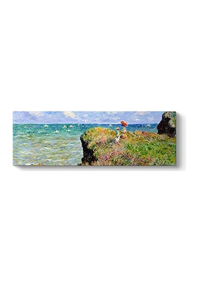 Ayrex Claude Monet - Landscape Tablosu 90 X 30