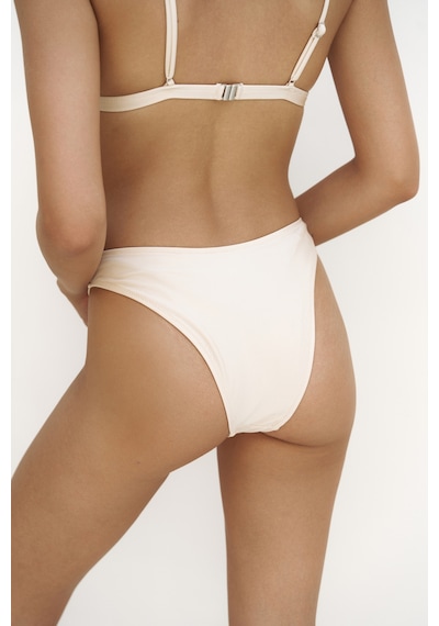 Mai Collection Mai Studios Co. Bintang Düz Kesim Bej Bikini Altı Bej