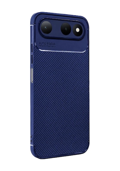 Tecno Spark 50 5g Auto Focus Karbon Kapak - Lacivert