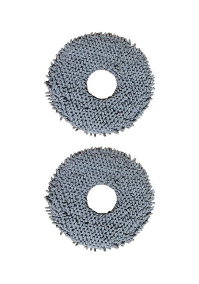 Robotyedek, Qrevo L Roborock İle Uyumlu 2 Adet Mikrofiber Mop Bez Sku: Zeus8690010186195