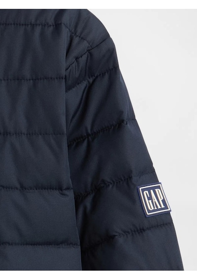 Gap 790583001 V-frch Logo Ltwt Puffer Jkt Erkek Mont Lacivert