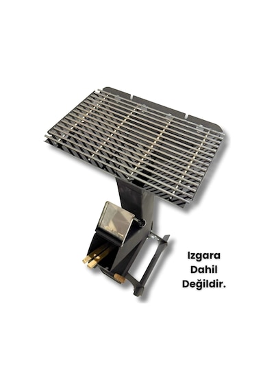Çok Fonksiyonlu Izgaralı Roket Pelet Sobası Ve Odun Sobası - Rocket Grill