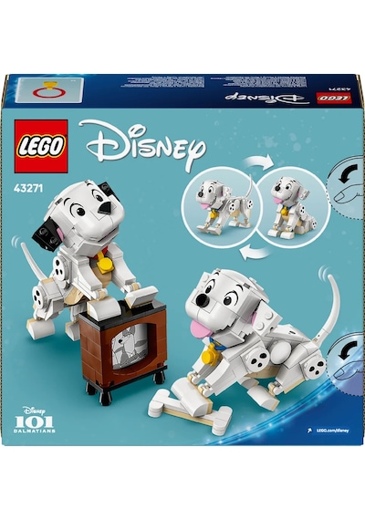 LEGO® ǀ Disney Lucky ve Penny 101 Dalmaçyalı Köpek Yavruları 43271 - 6 Yaş ve Üzeri Çocuklar için Yaratıcı Oyuncak Yapım Seti (268 Parça)