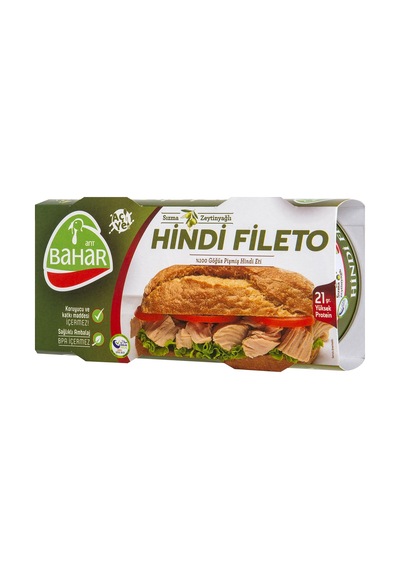 2 Adet Ant Bahar Hindi Fileto Konserve 2 120 G
