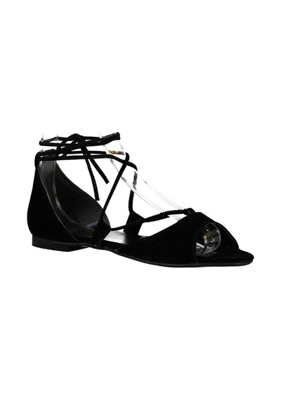 Fox Shoes Siyah Kadın Sandalet B726547302 Siyah