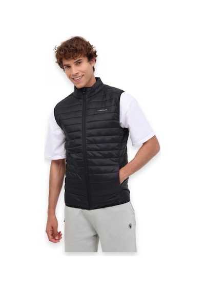 Lumberjack Starvest Waterrepellent Şişme Erkek Yelek Siyah
