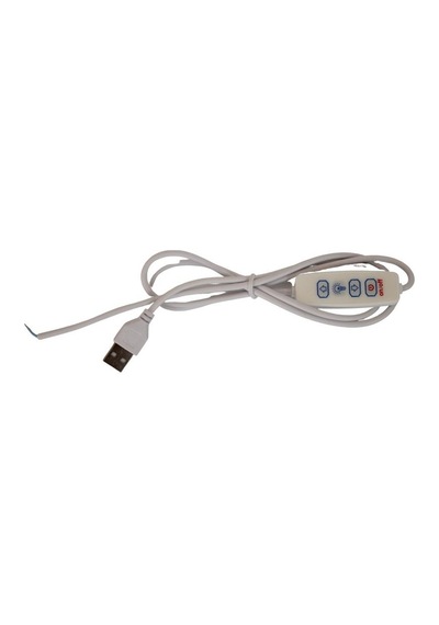 100 Cm Dimmer Li Usb Erkek Kablo 2 Amper Ucu Açık Dim Edilebilir Usb Kablo