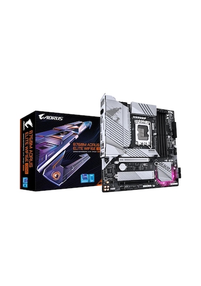 Gıgabyte B760m Aorus Elıte Wıfı6e Gen5 Ddr5 Hdmı-dp Typec Pcıe 4.0 1851p Matx