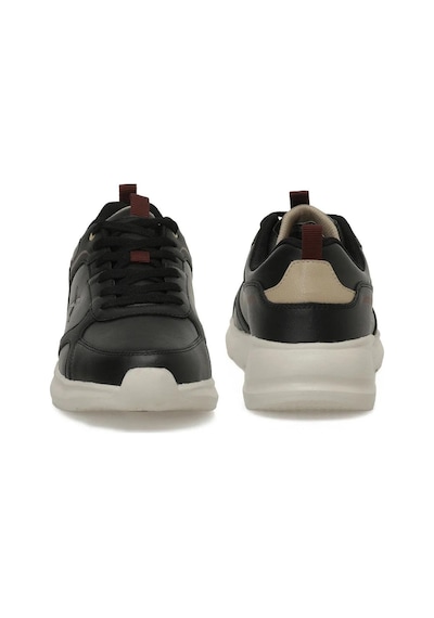 Kinetix Versatıle Pu 5pr Siyah Erkek Sneakerk Spor Ayakkabı Siyah