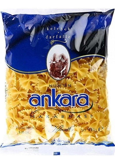 4'lü Ankara Kelebek Makarna 500 Gr.
