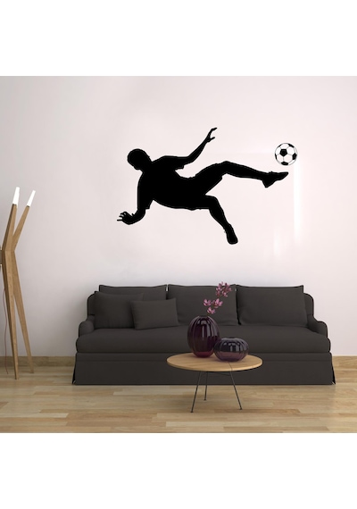 Sporcu Folyo Sticker Derstve46121 20cm Uzunluk Siyah
