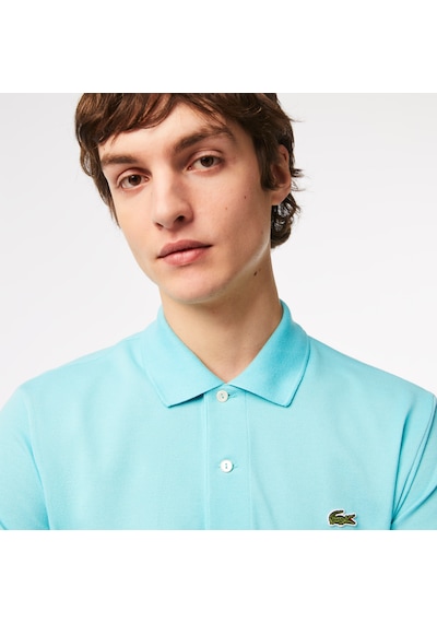 Lacoste Erkek Klasik Pike Kumaş Polo T-shirt Turkuaz