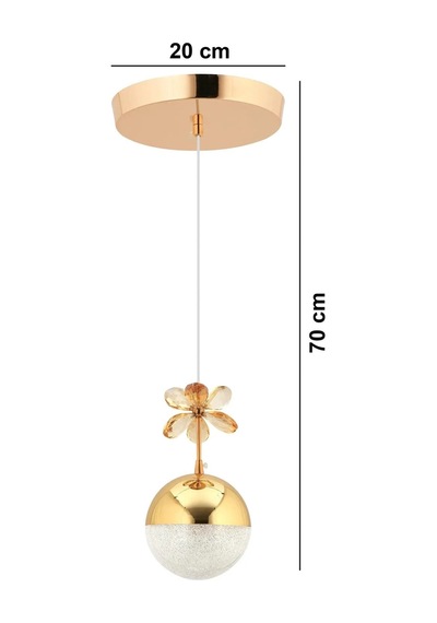 Kelebek Gold 3 Renk Ledli Kristal Taşlı Modern Led Avize Koridor Çocuk Odası Oturma Odası Gold