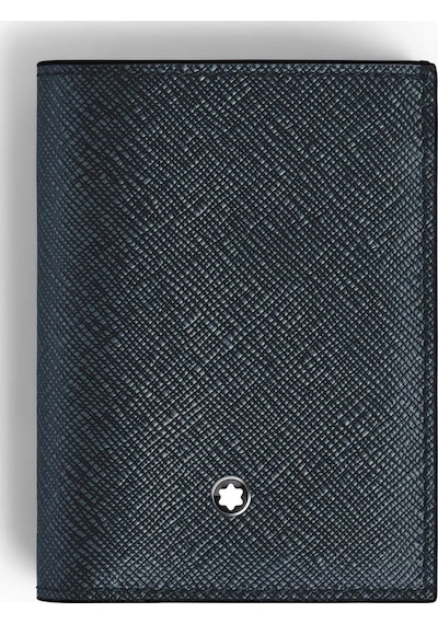Mont Blanc Montblanc Sartorial 4lü Tweed Mavi Mini Cüzdan 220382