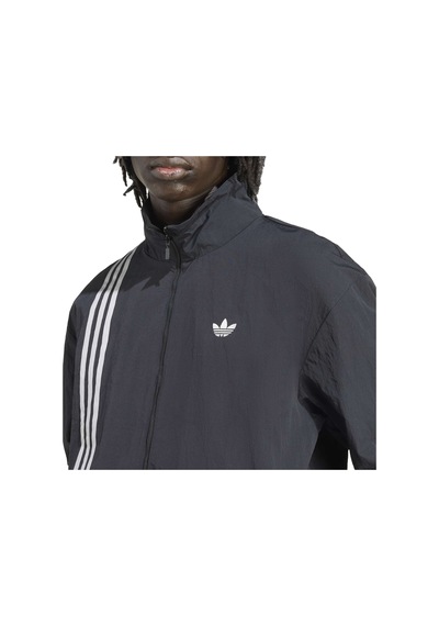 Black Adidas Erkek Günlük Eşofman Üstü Firebird Tt Jv9882 Siyah