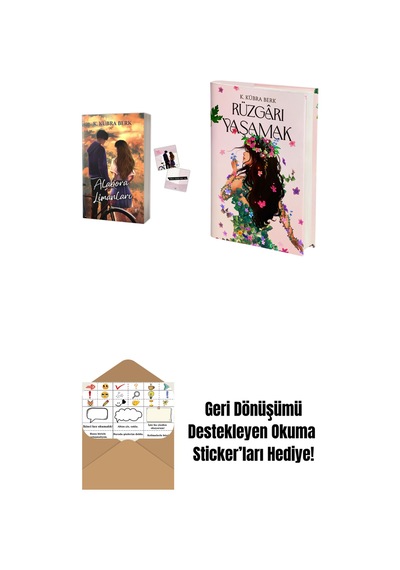 Alabora Limanları 1 + Rüzgârı Yaşamak Ciltli + Okuma Sticker'ları