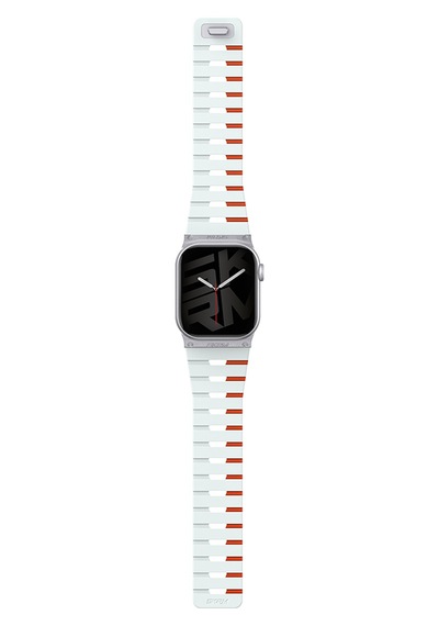 Watch 40mm Skinarma Gemini Serisi Tpu Magnetik Silikon Kordon Su Yeşil