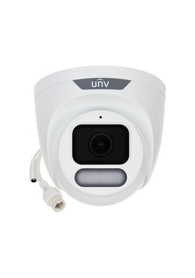 Unv 4mp Dome 2.8mm Ipc3624le-adf28k-wp 30metre Ip Güvenlik Kamerası Wıse-ısp Colorhunter Sesli