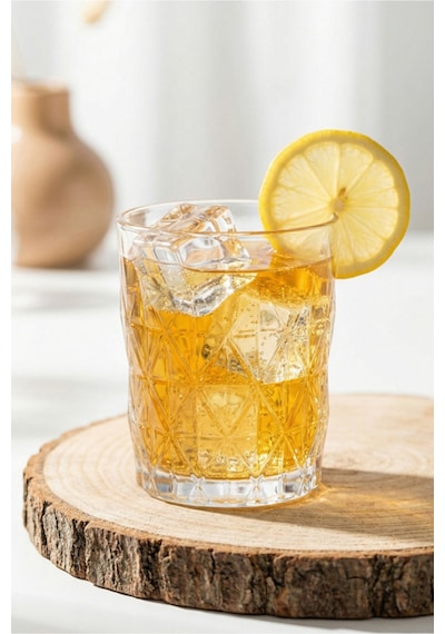 Lav Keops Cam Meşrubat Bardağı 6'lı 345 ml (Su/Kokteyl Bardağı )