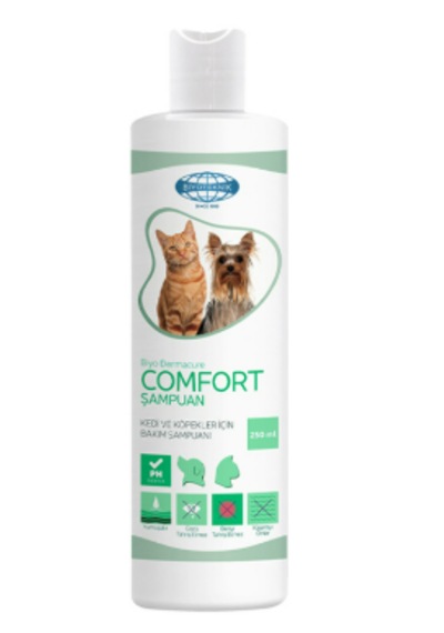 Biyo-dermacure Comfort Kedi Köpek Hassas Cilt Ve Kaşıntı Karşıtı Medikal Şampuan 250 Ml