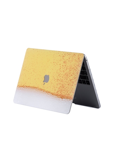 Apple Uyumlu MacBook Air Kılıf Hardcase A1369 A1466 İle Kılıf Fizzy Sarı
