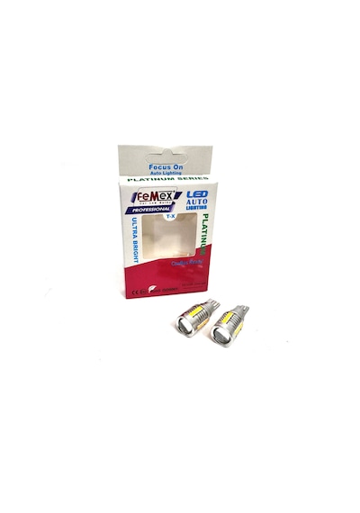 Femex Platinum Mercekli T15 W16w 3035 Chip 18smd Turuncu 10w Led Ampul