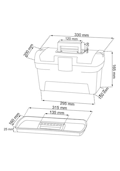 Keter Herobox 13'' Takım Çantası