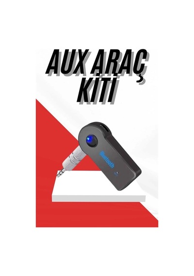 Nm-store Tüm Cihazlara Uyumlu Bluetooth Aux Araç Kiti Siyah