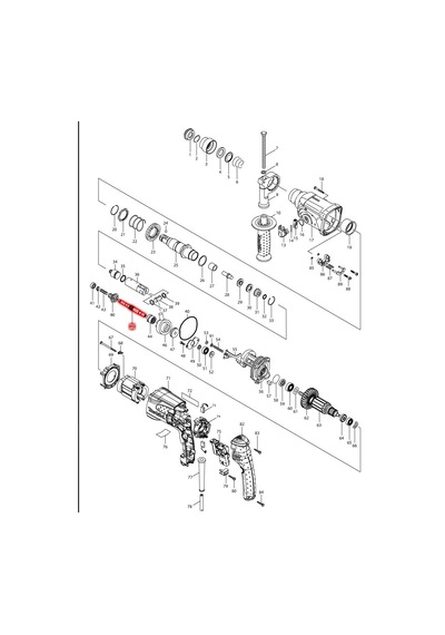 Makita HR2470 Darbe Dişli Ürün Kodu 324668-1