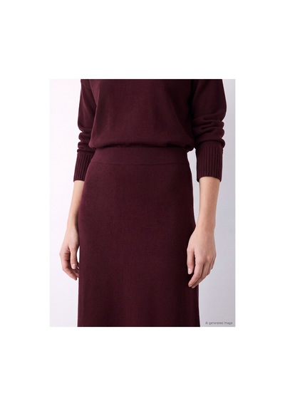 Lc Waikiki Nevavm Farkıyla Lcw Modest Bordo Triko Düz Uzun Kadın Etek Bordo - 931525520 Bordo Lc Waikiki Nevavm Farkıyla Lcw Modest Bordo Triko Düz Uzun Kadın Etek Bordo - 931525520 Bordo