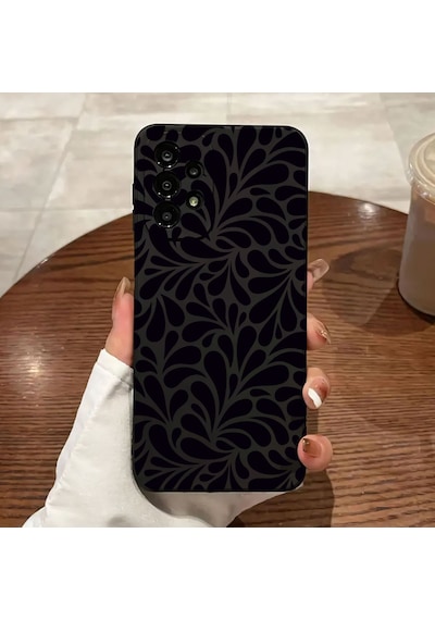Samsung Galaxy A52 İle Uyumlu Premier Kalite Özel Üretim Baskılı Silikon Telefon Kılıfı Bc 2 Siyah