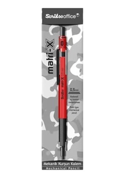 Ofis Matri-x Versatil 0.5 Mm Kırmızı