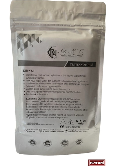 Hitfoni Ginseng Bant  Bandı 25 Adet Dnc İnternational