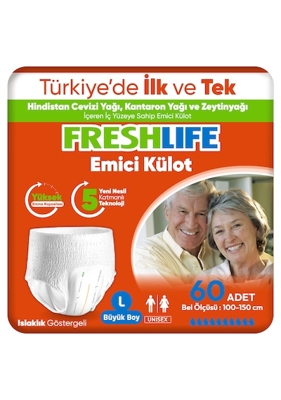 Freshlife Emici Külot Hasta Bezi L 2 x 30'lu