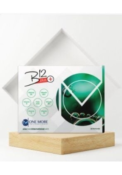 One More B12 Plus Transdermal Vitamin Bandı B12, Folik Asit, C & D Vitamini - 32 Adet